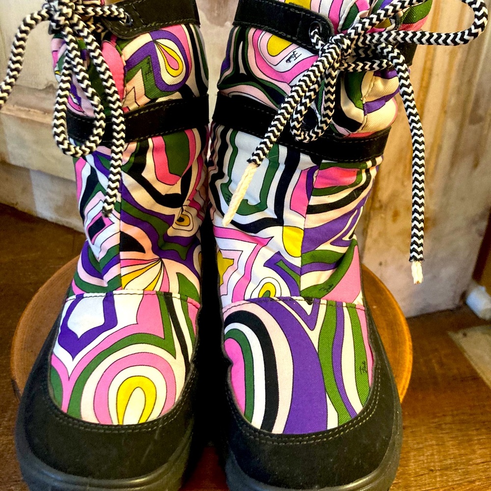 Emilio Pucci weather boots